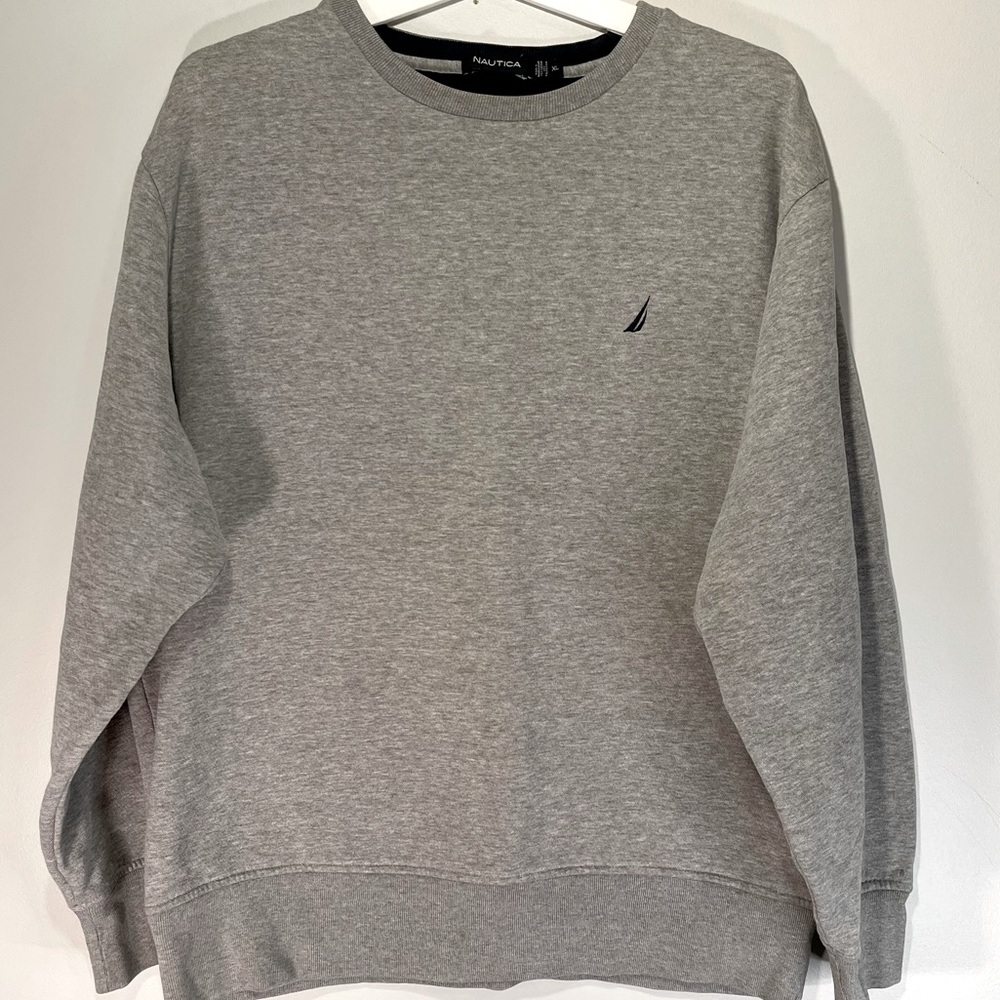 Vintage Nautica Gray crewneck Sweatshirt XL